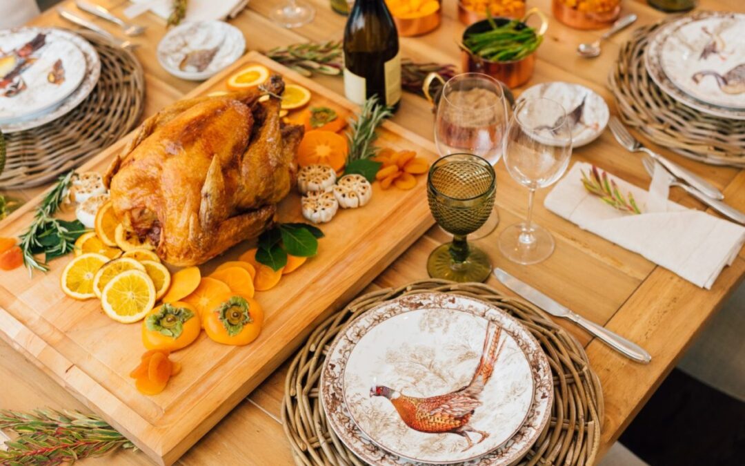 Cozy Thanksgiving Table