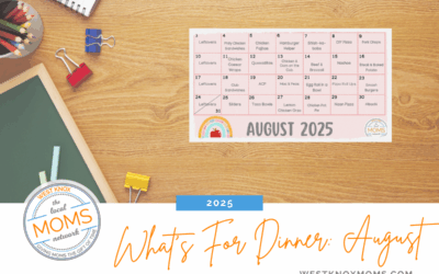 What’s for Dinner: August 2025
